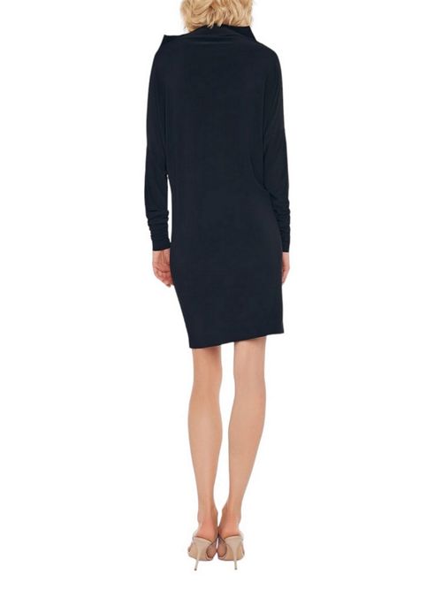Women's all-in-one black jersey dress Norma Kamali | KKSS1201BBLACK